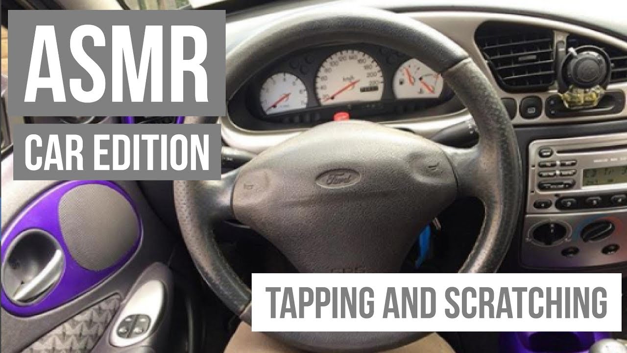 Asmr: Tapping and scratching | car edition