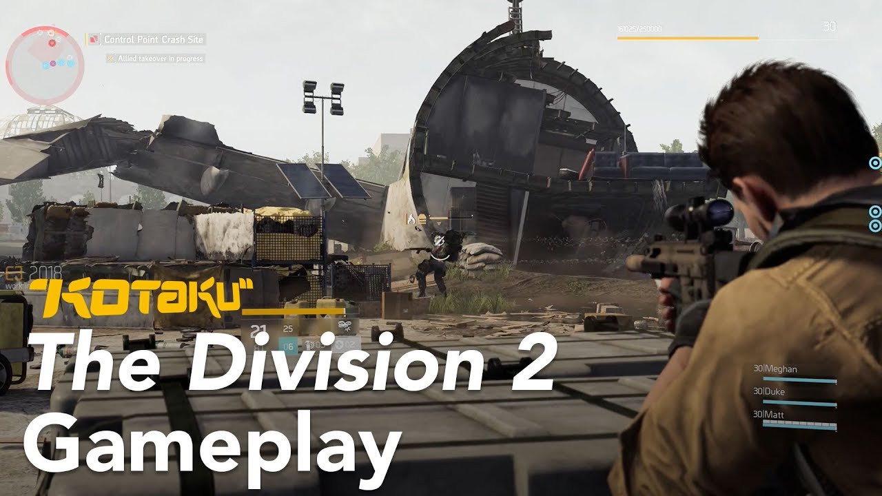 The Division 2 Gameplay, E3 2018