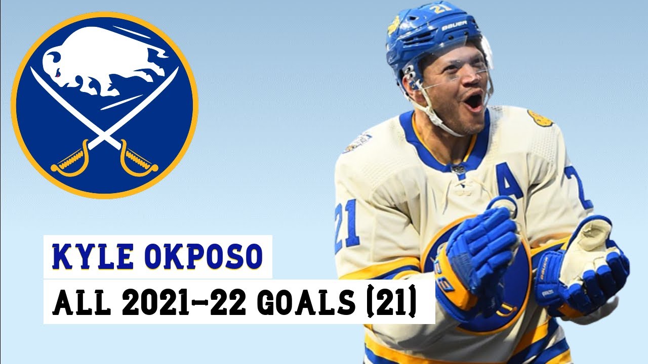 Kyle Okposo (#21) All 21 Goals of the 2021-22 NHL Season