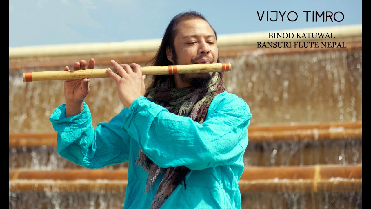 BINOD KATUWAL BANSURI FLUTE NEPAL.