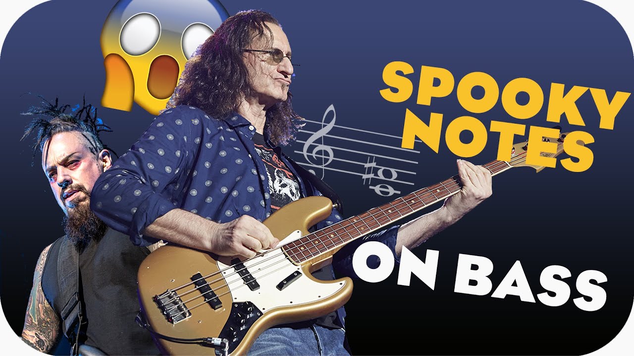 Spooky notes on bass