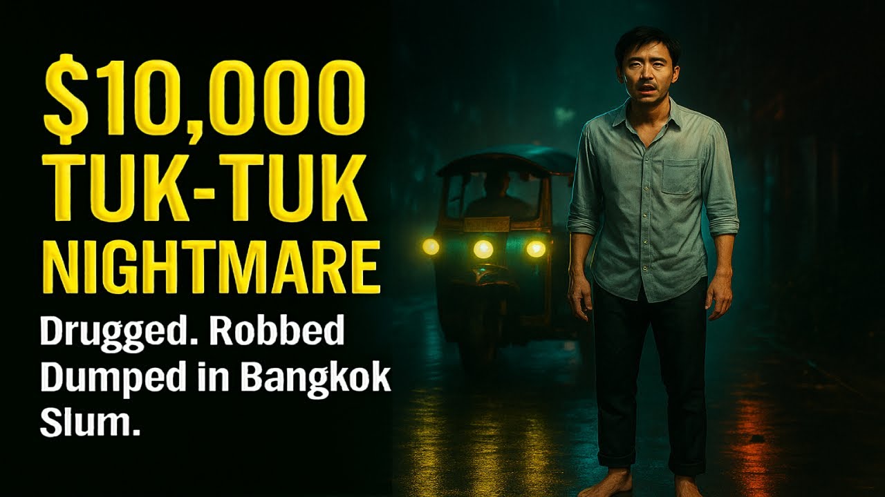 From Rooftop Drinks to a Bangkok Slum — My $10,000 Tuk-Tuk Nightmare