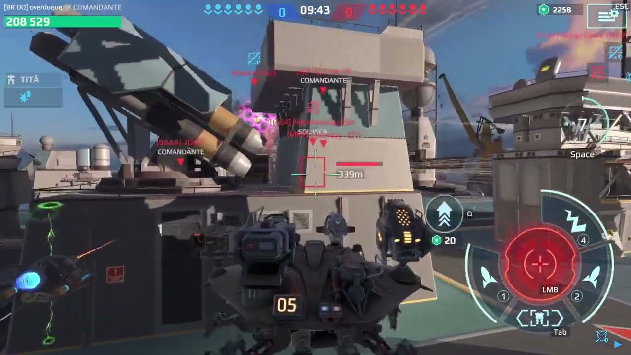 war robots # 1 o clan prevalece