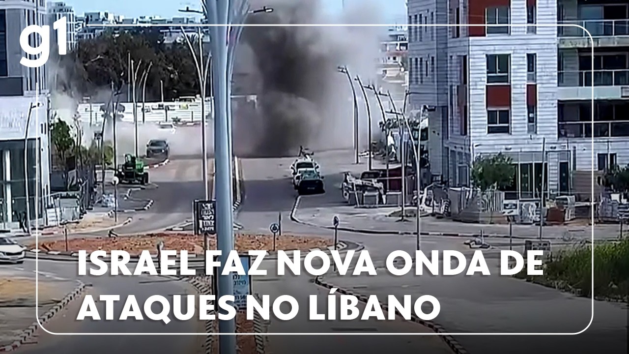 Israel faz nova onda de ataques no Líbano