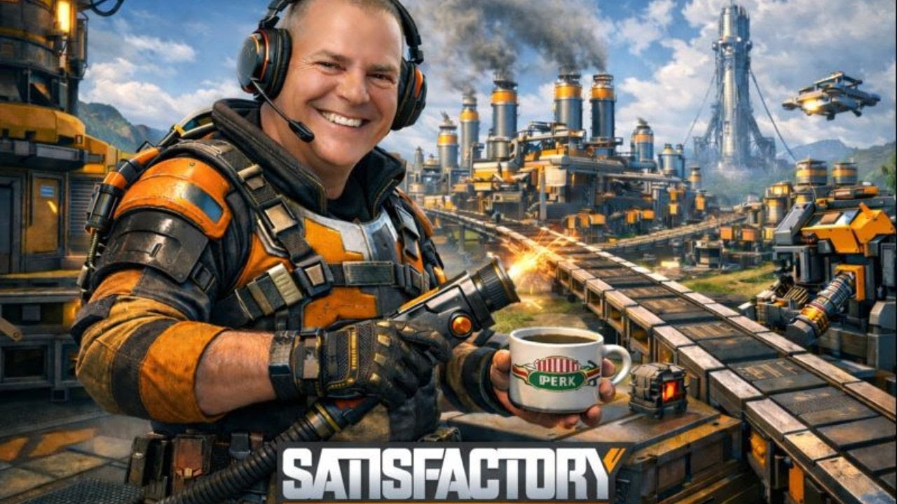 53 YEAR OLD GAMER vs SATISFACTORY