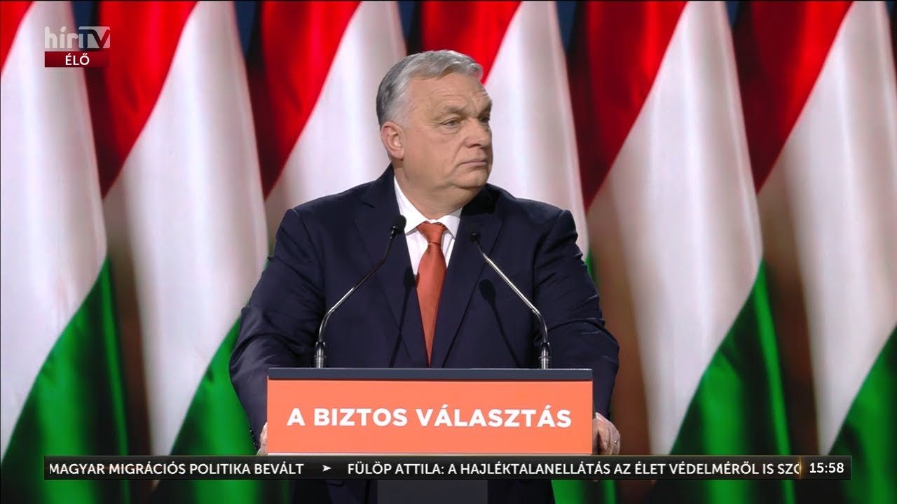 Fidesz-kongresszus 2026 – Orbán Viktor beszéde - HírTV