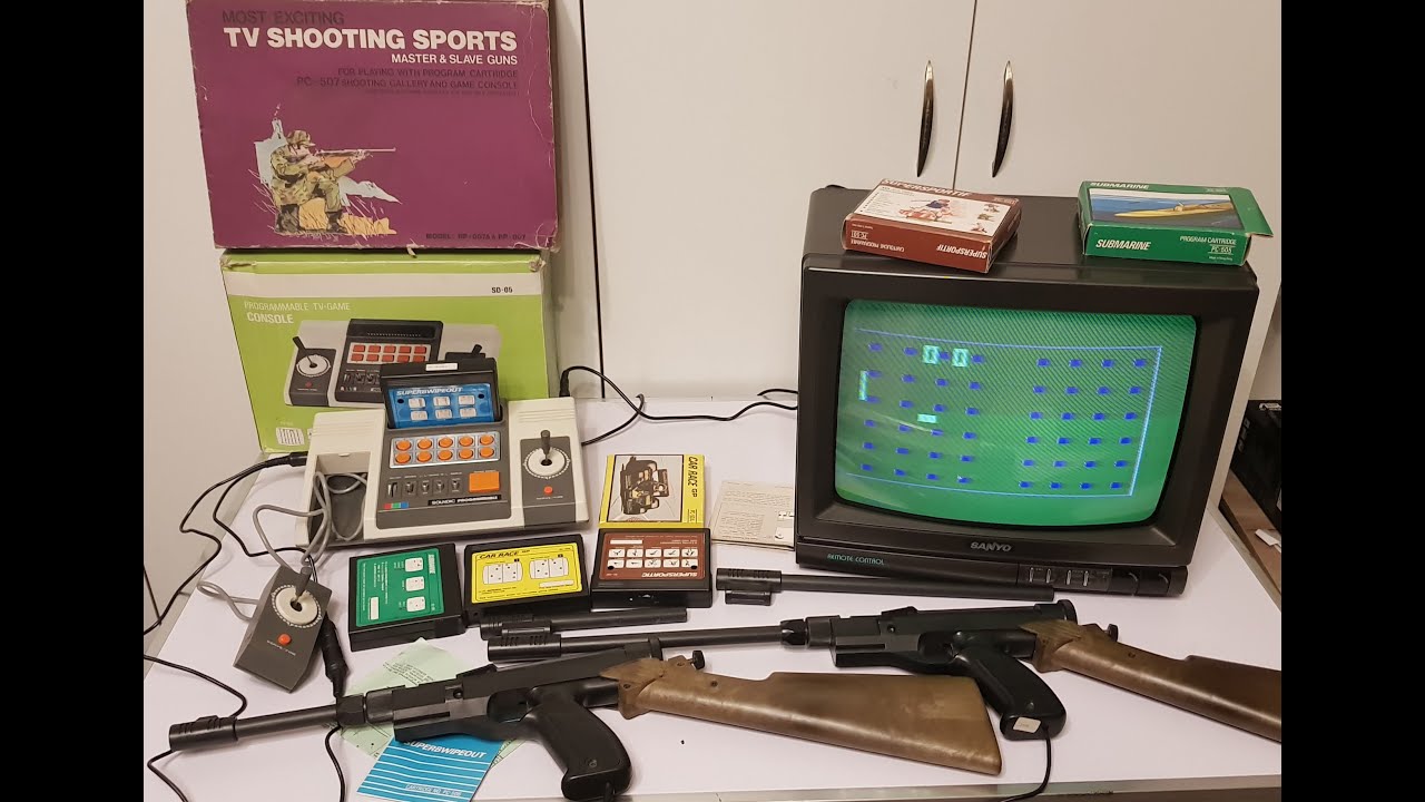 Soundic programmable TV game console SD-05 testing