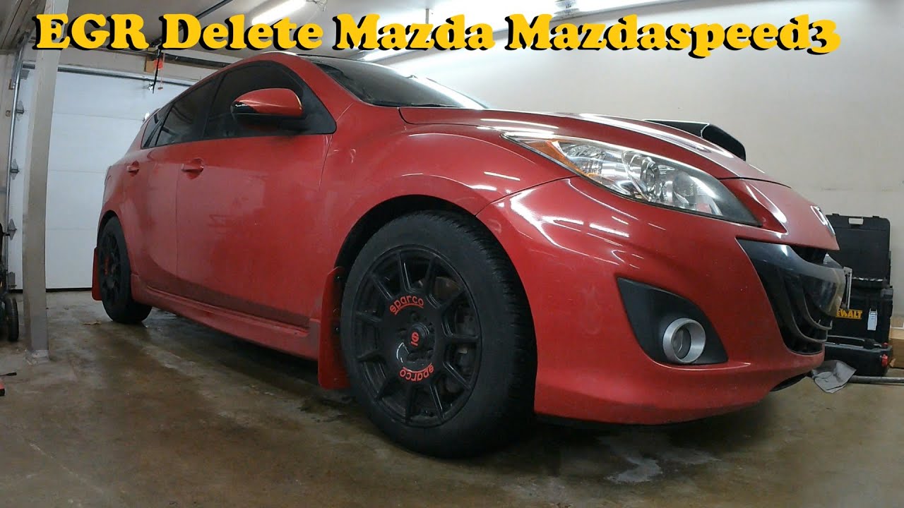 Удаление клапана EGR на Mazda Speed3 | Решение проблемы образования нагара и неисправности клапан...