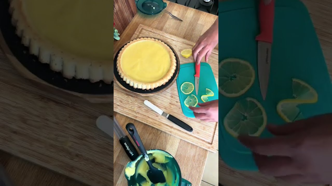 Guy Demarle recette tarte au citron  #guydemarle #recettefacile #patisserie #tarteaucitron