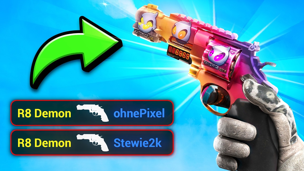 Лучший игрок в CS2, использующий только R8...