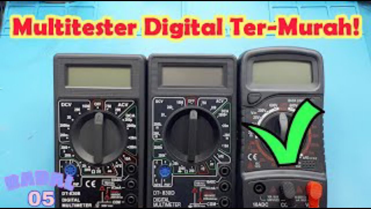 Rekomendasi multimeter murah multitester termurah avo meter  murah
