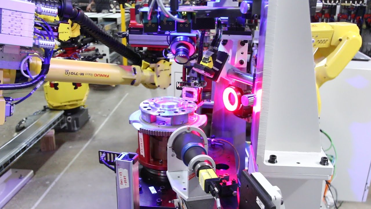 Final Inspection & Laser Marking Cell | +Vantage | Metrology & Assembly Solutions