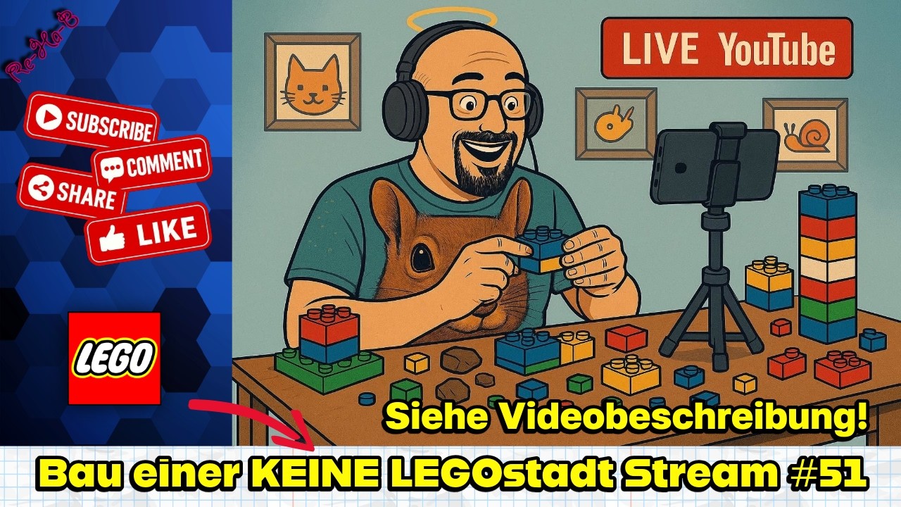 Der LEGOhase ist sexy und DU liebst ihn! | Bau einer KEINE LEGOstadt Stream #51