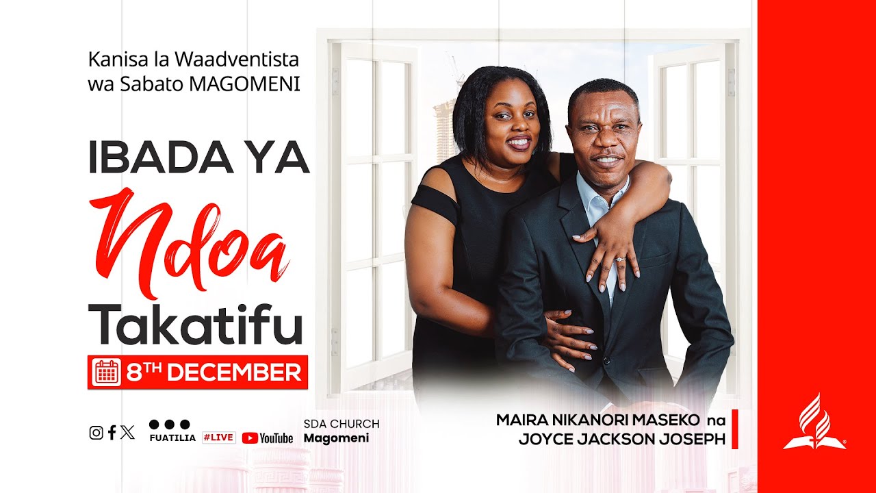 IBADA YA NDOA TAKATIFU KATI YA MAIRA NIKANORI NA JOYCE JACKSON |08.12.2024.