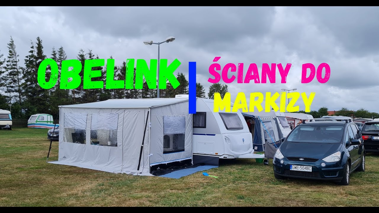 Kemping nad morzem. Pierwszy raz rozkładamy ściany do markizy :) (vlog #45)