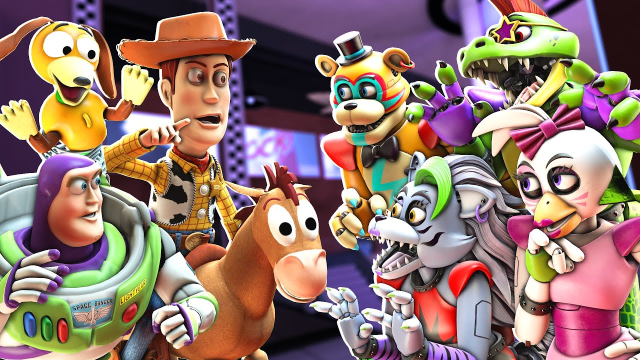 [SFM FNaF] Security Breach vs Toy Story