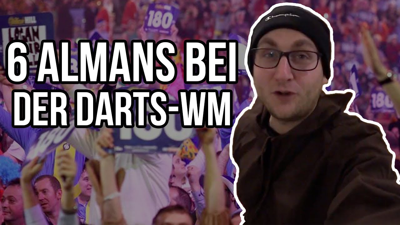 6 Almans bei der DARTS-WM