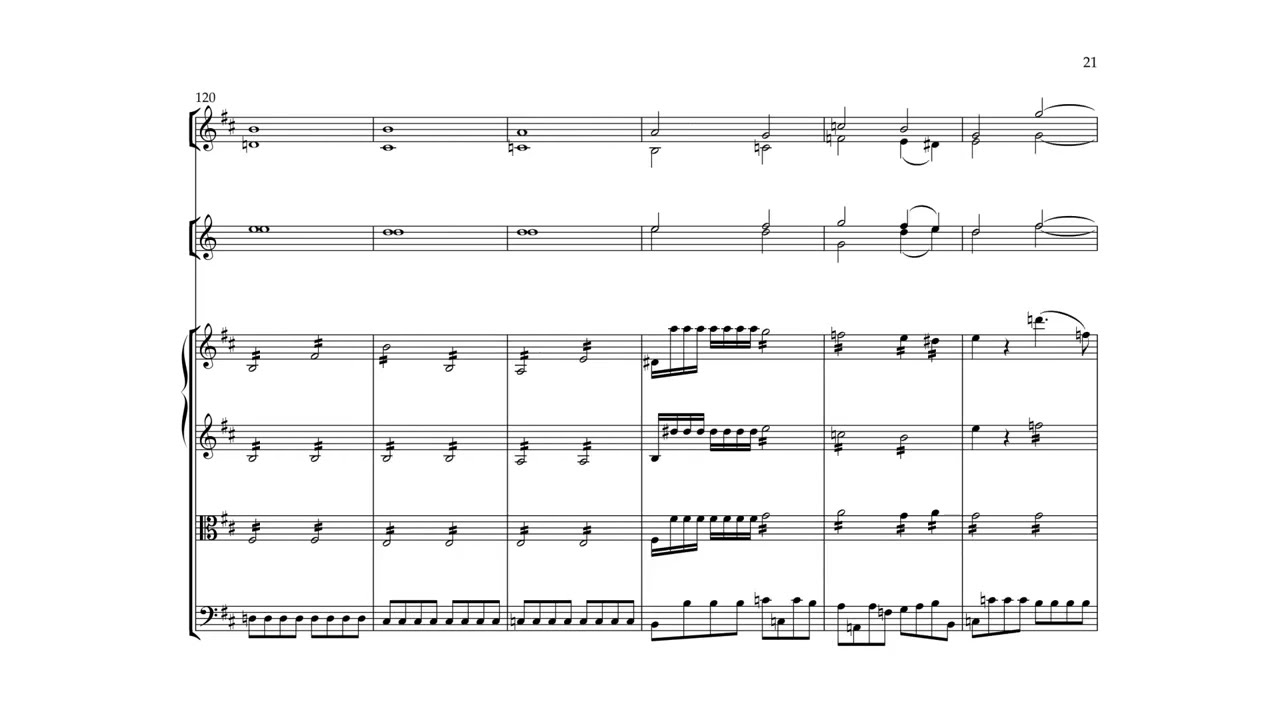 Mozart-Style Symphony in D major (original composition)