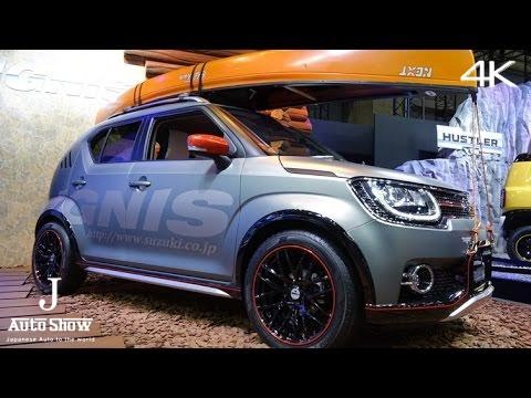 (4K)SUZUKI IGNIS Water Activity Concept スズキ・イグニス ウォーターアクティビティーコンセプト - 大阪オートメッセ2016