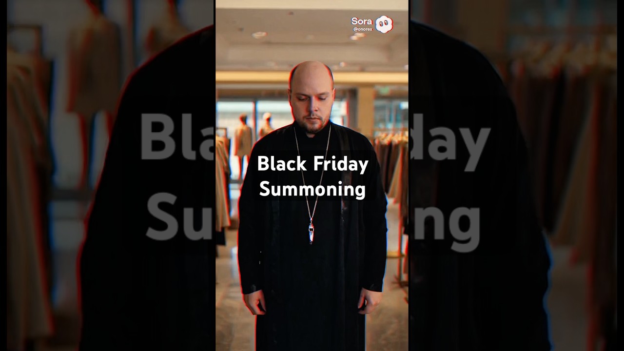 Black Friday Necromancer Summons Shoppers | Некромант Чёрной Пятницы &mdash; REM &mdash; RU/ENG #shorts #onore