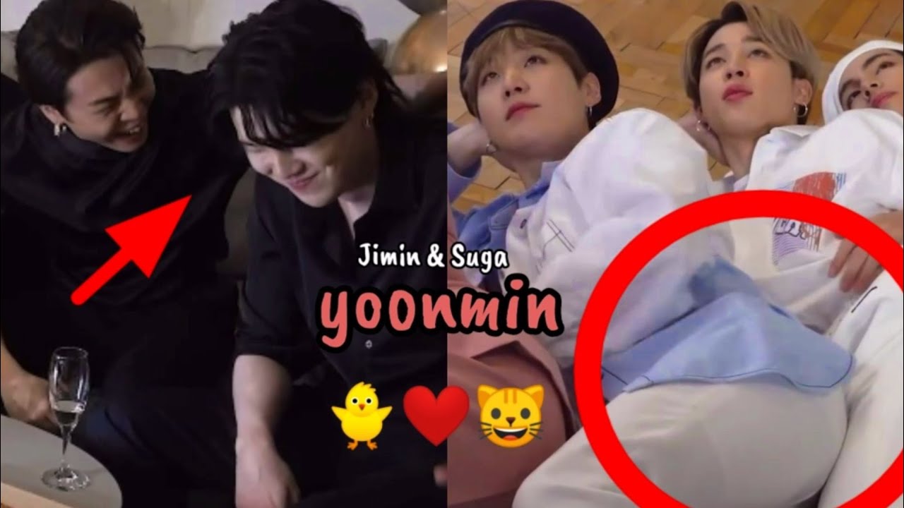 yoonmin beautiful moments make my heart melt ♡ Jimin loves Yoongi