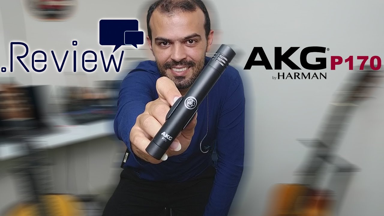 Review Microfone Condensador AKG P170