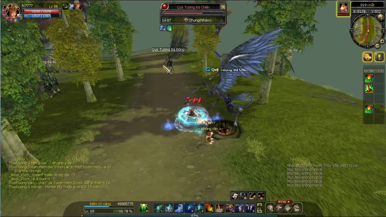 Silkroad Online Map 120 PVP Mix 2017