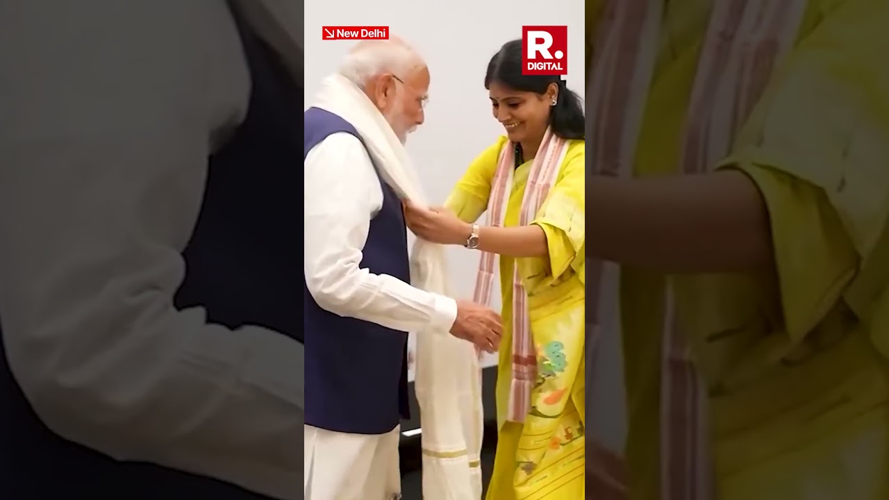 PM Narendra Modi&rsquo;s Warm Interaction With NDA Leaders Goes Viral
