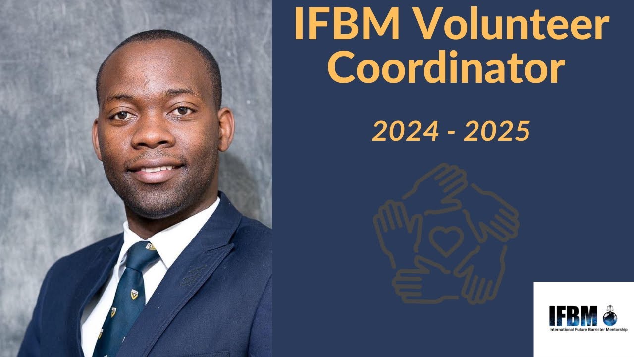 IFBM Volunteer Coordinator 2024-2025 || Taurai Kativu