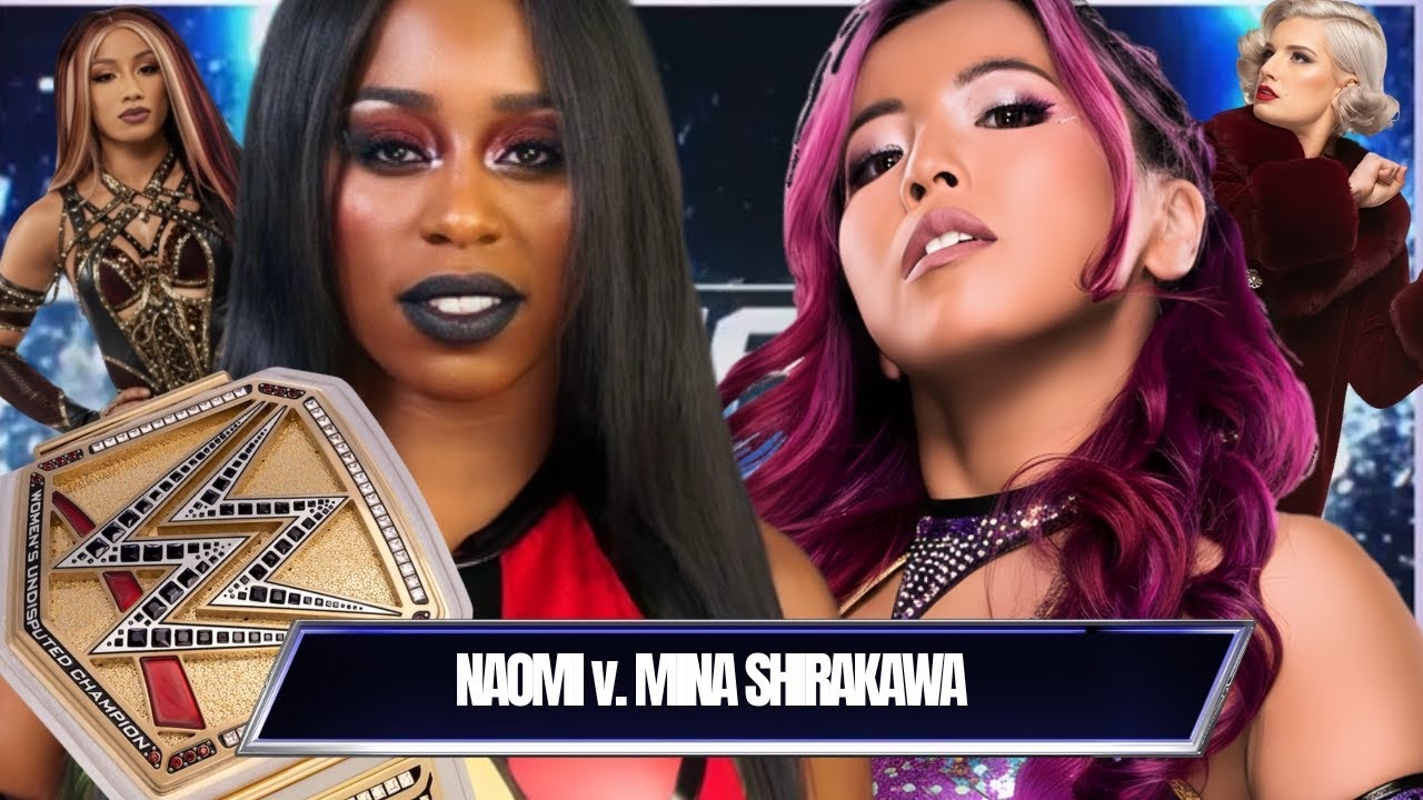 Naomi (w/ Mercedes Mone) vs Mina Shirakawa (w/ Toni Storm) | SmackDown