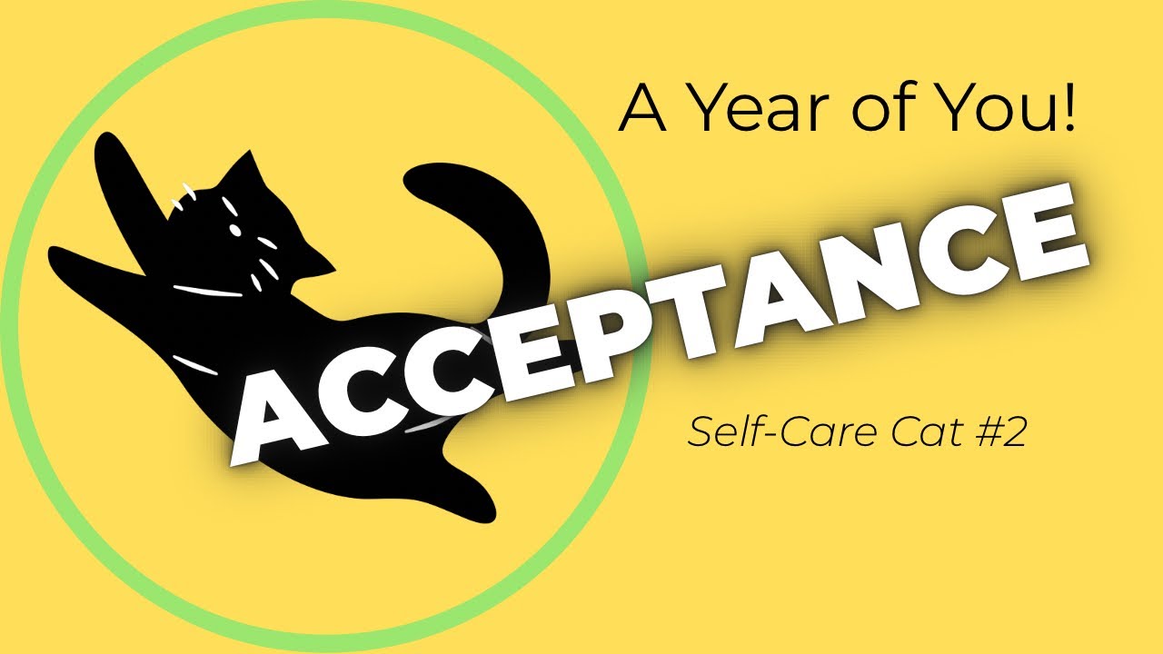 007 Self-Care Cats 🐾 | Companion Cat Series | The Acceptance Cat 🐈&zwj;⬛