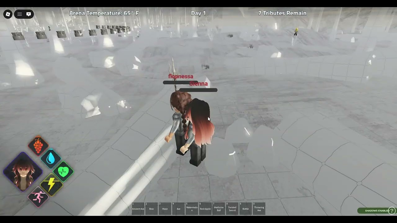 Random Roblox Panem 49th FFA (My Ally disconected halfway through)