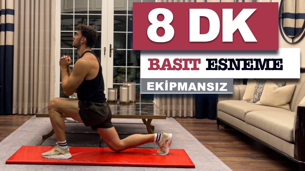 8 DK Tüm Vücut Esneme Egzersizi // Boy Uzatmaya Yardımcı // Konuşmasız | velikaans