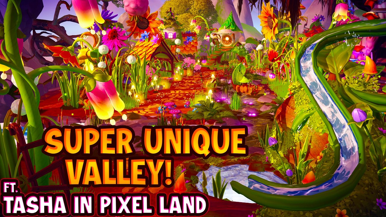 This Valley is SO UNIQUE in Disney Dreamlight Valley! A must See Full Valley Tour!