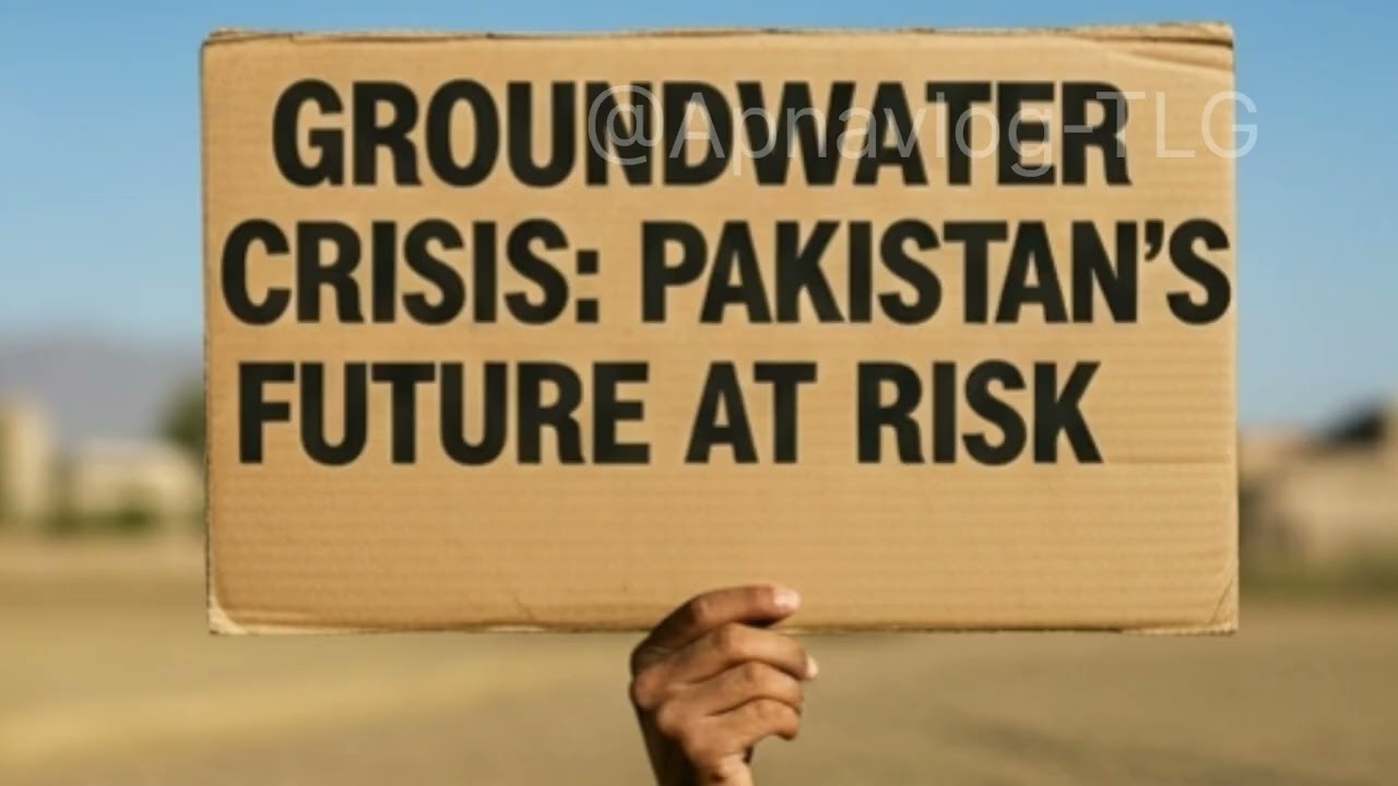 Ground water crisis Pakistan's future at risk