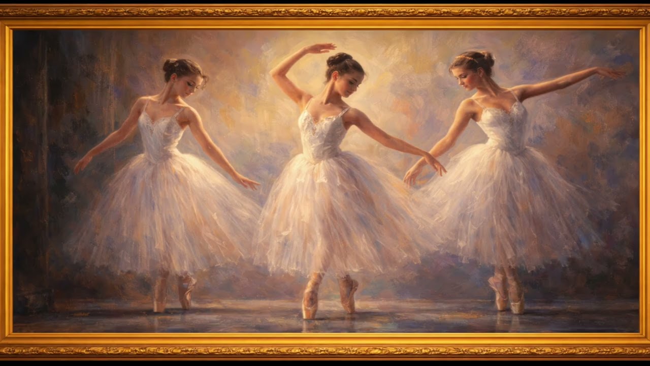 1 Hour | Frame Art  |TV Screen| 4K | still world #ballerina