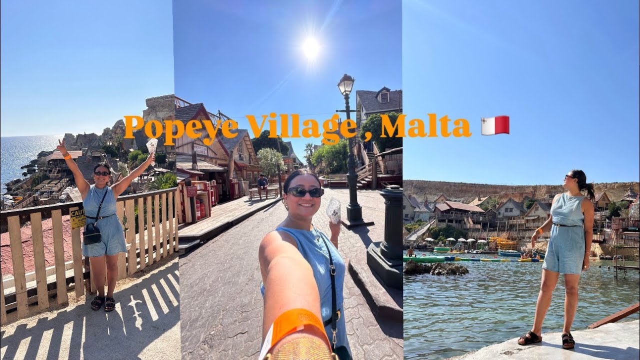 A day in Malta, Golden bay beach, Popeye Village and eventually The PRAD show….