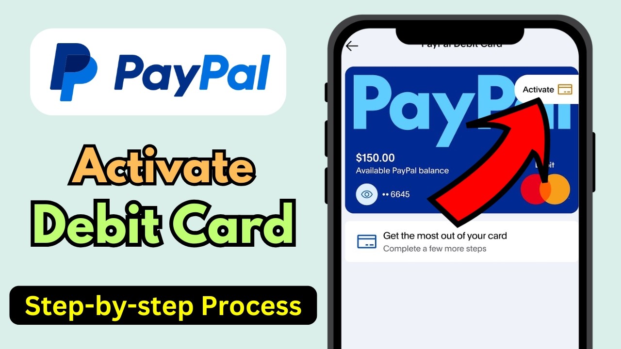 Activate PayPal Debit Card App | PayPal Debit Card Activation Online | Order New PayPal Card App