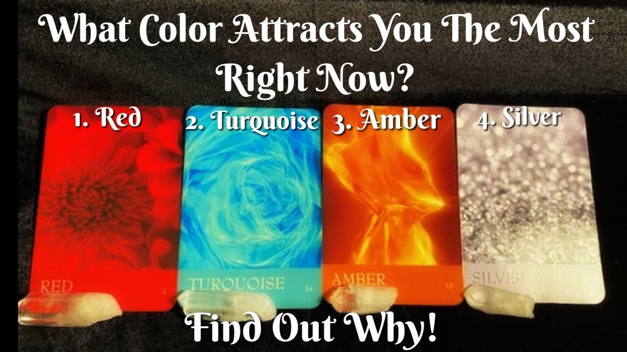 ✨What Color Attracts You The Most Right Now? | Find Out Why! | Pick-A-Color