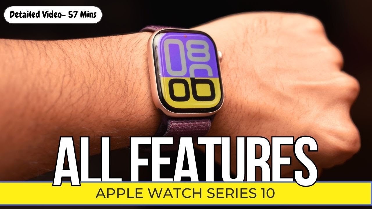 Apple Watch Series 10 - All Features Explained *Hindi*
