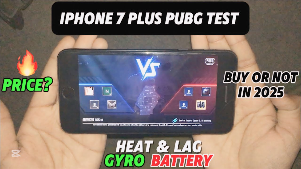 Тест PUBG на iPhone 7 Plus 2025 | Цена | Графика | Нагрев и задержки | Батарея | Гироскоп | PK Ma...