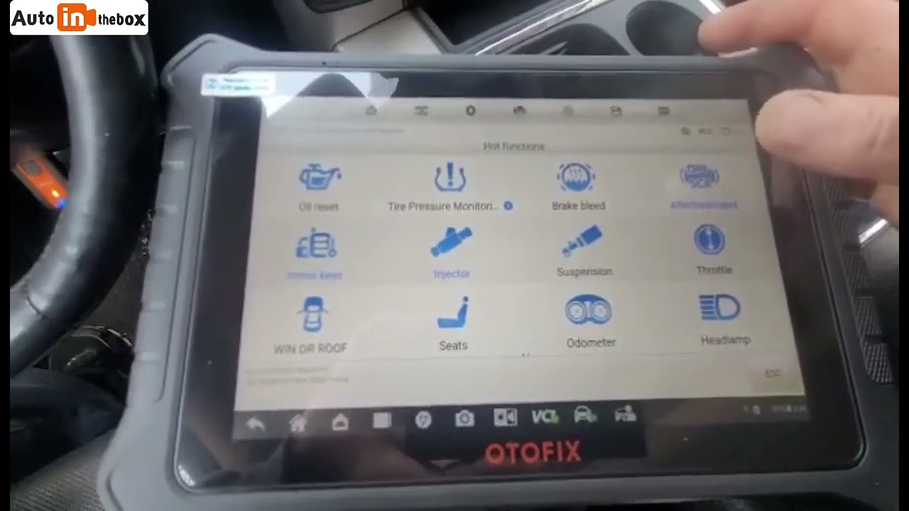 Диагностический сканер Otofix D1 Pro. Актуальные и специальные функции