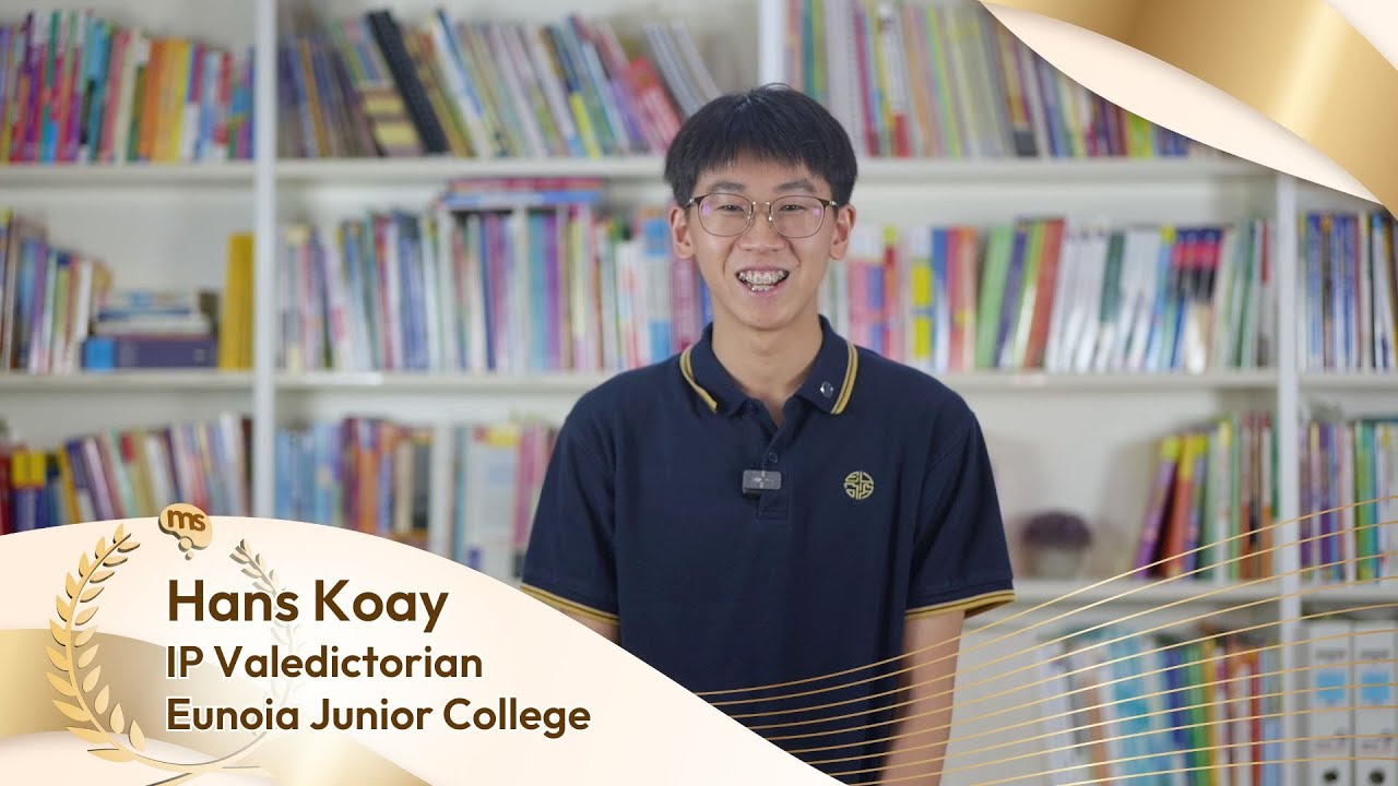 Hans Koay | IP Valedictorian | Eunoia Junior College