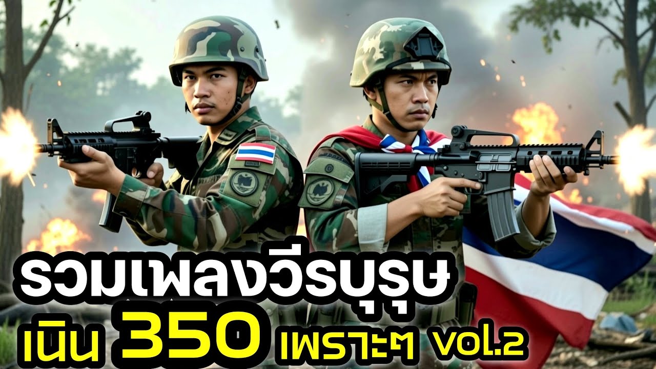 รวมเพลงวีรบุรุษเนิน 350 จ่าเริง​ พลทหารวุ้น​ เพราะๆ Vol.2​ #สดุดีทหารกล้า 