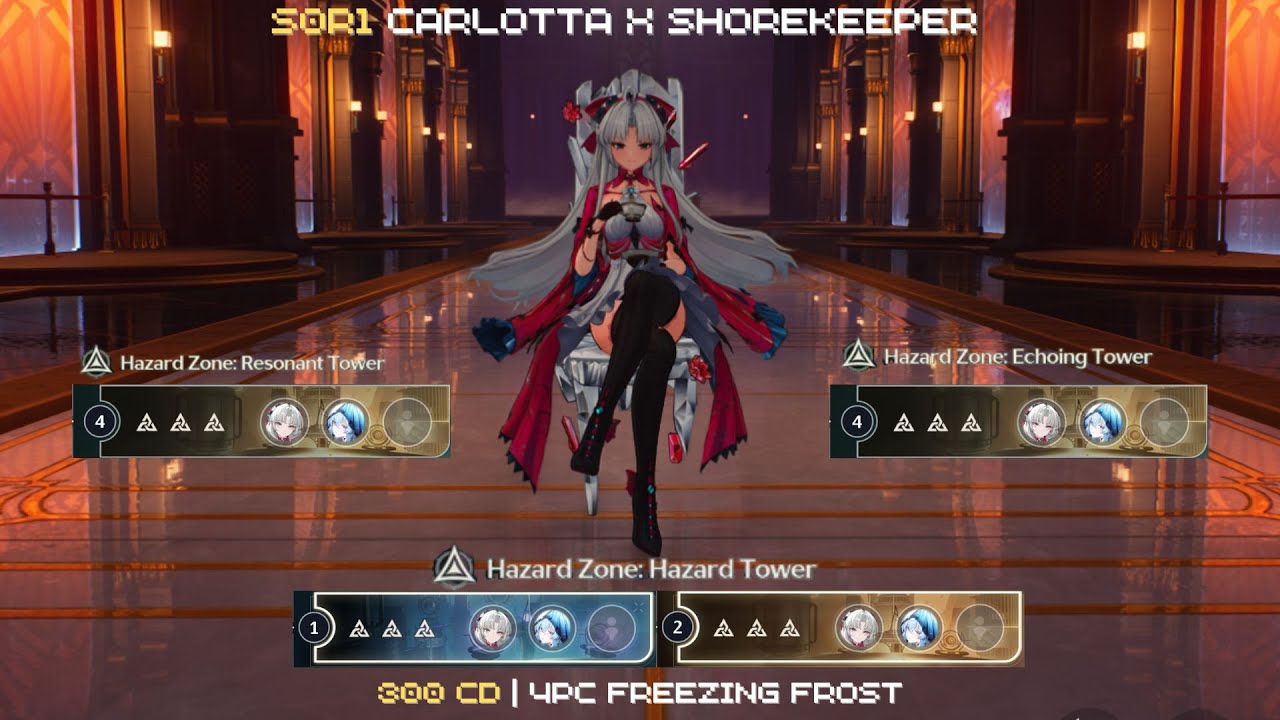 Tower of Adversity 2.0 - Wuthering Waves | Carlotta & Shorekeeper Duo [Full Clear]