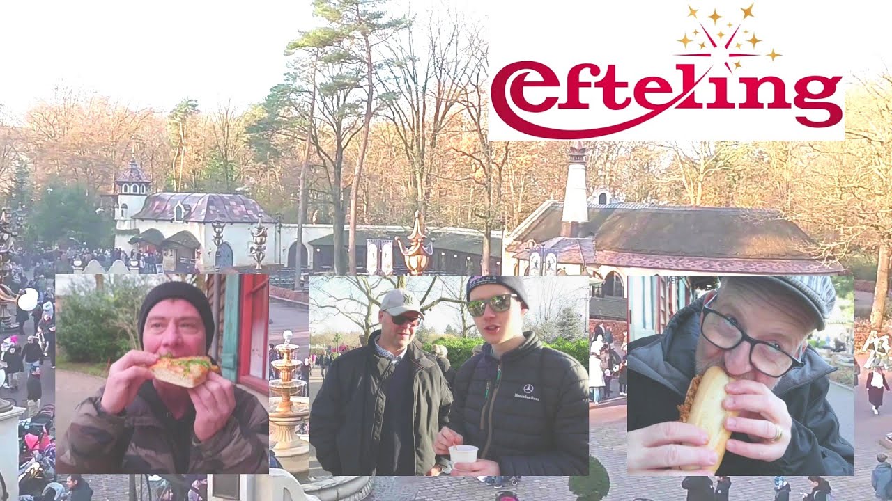 Efteling Mini Food Tour #4 | Curry Sausage and Codfish Bites (Currywurst & Kibbeling)  | Jan Tom Yam