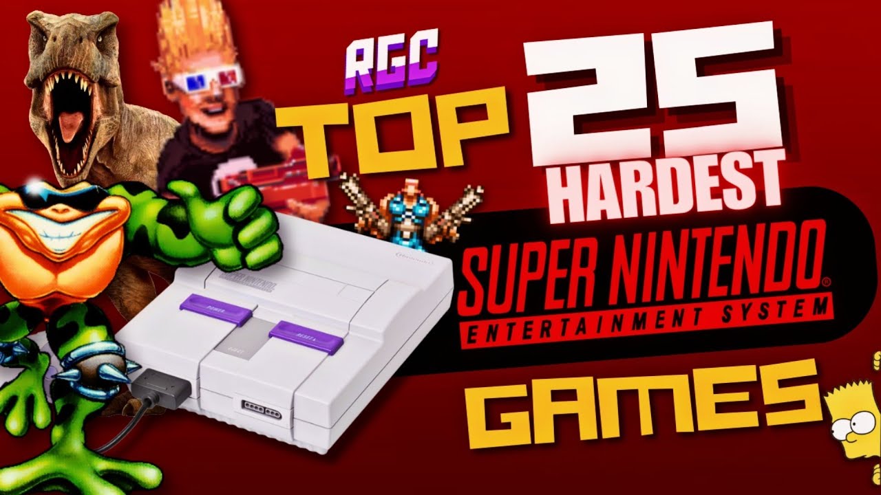 Top 25 Hardest Super Nintendo Games