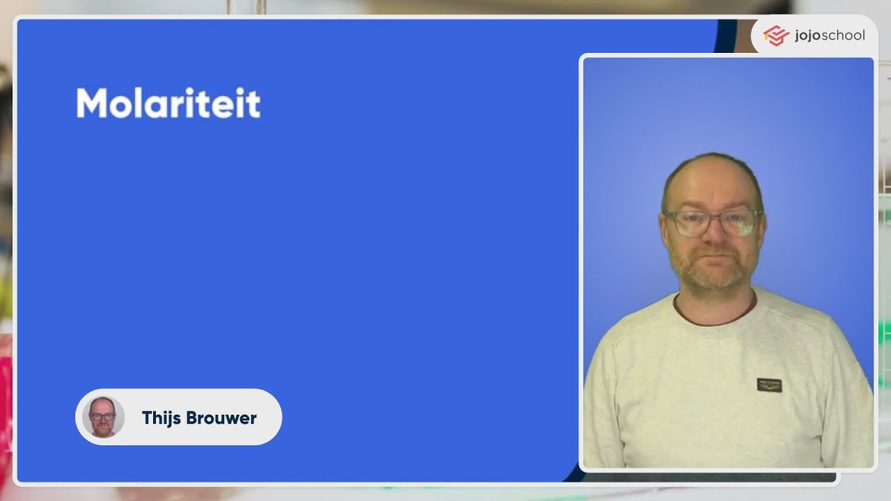 Molariteit - Scheikunde - HAVO & VWO