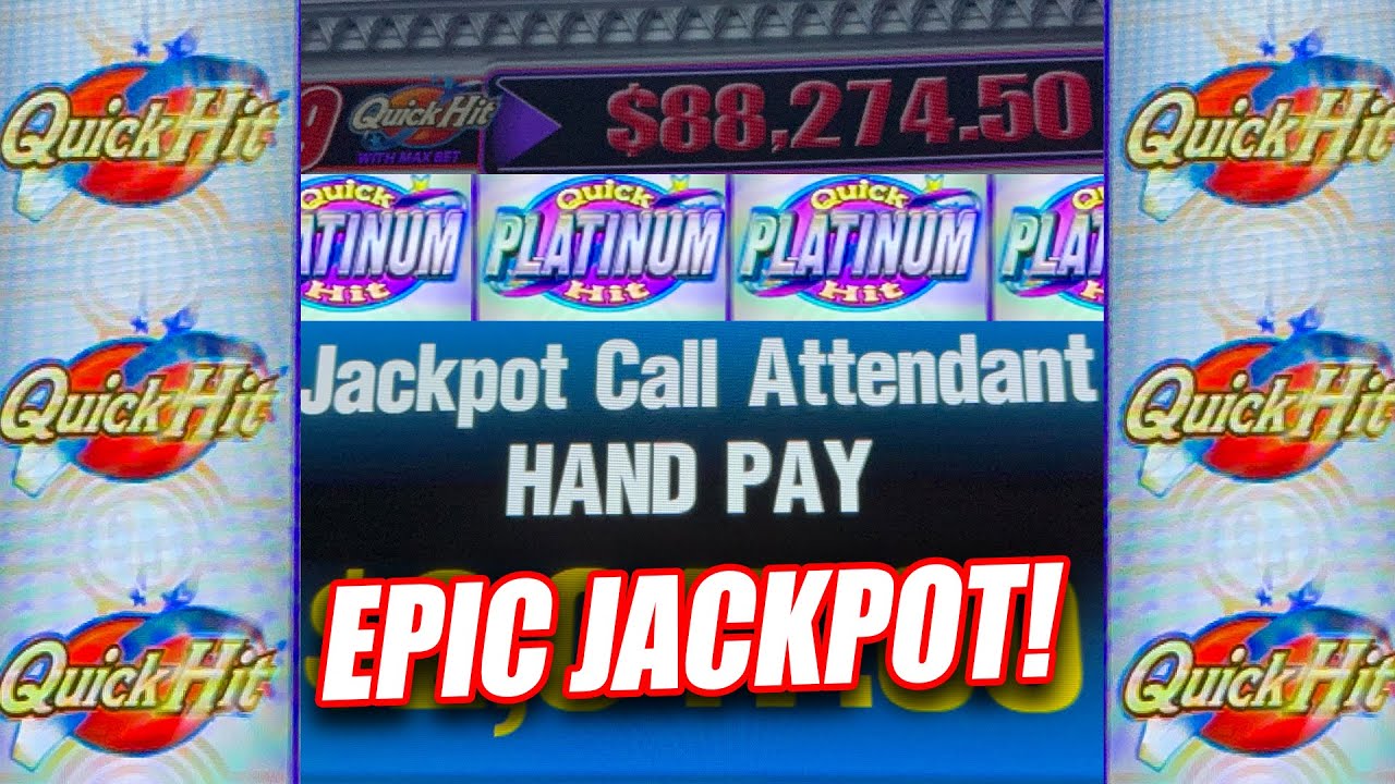 HIGH LIMIT  QUICK HIT PLATINUM  ★★ BIGGEST FEVER BONUS ON YOUTUBE!!!!