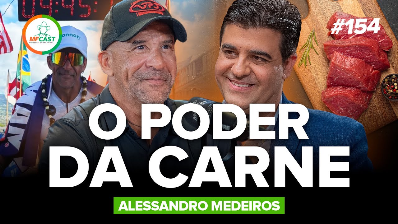 DIETA CARNÍVORA: COMO A CARNE VIROU FONTE DE ALTA PERFORMANCE (Alessandro Medeiros) - MF Cast 154